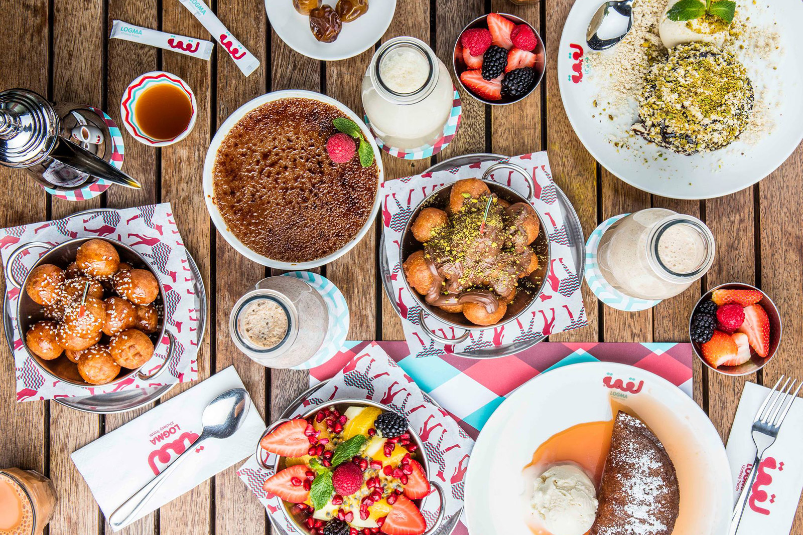 Luqaimat at Logma in Dubai