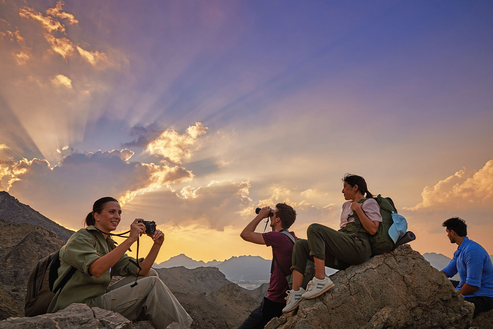 迪拜天气，哈塔
