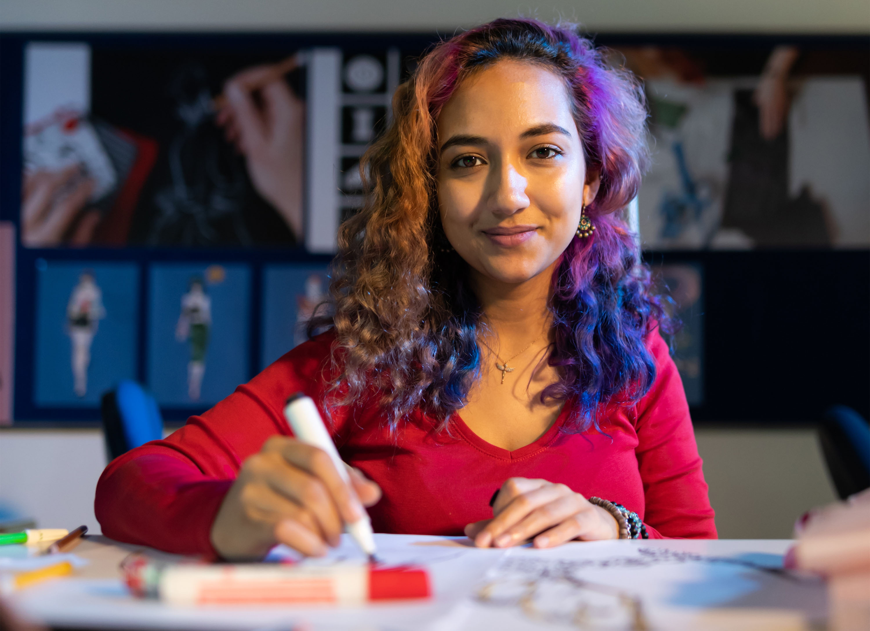 Study in Dubai Art Student